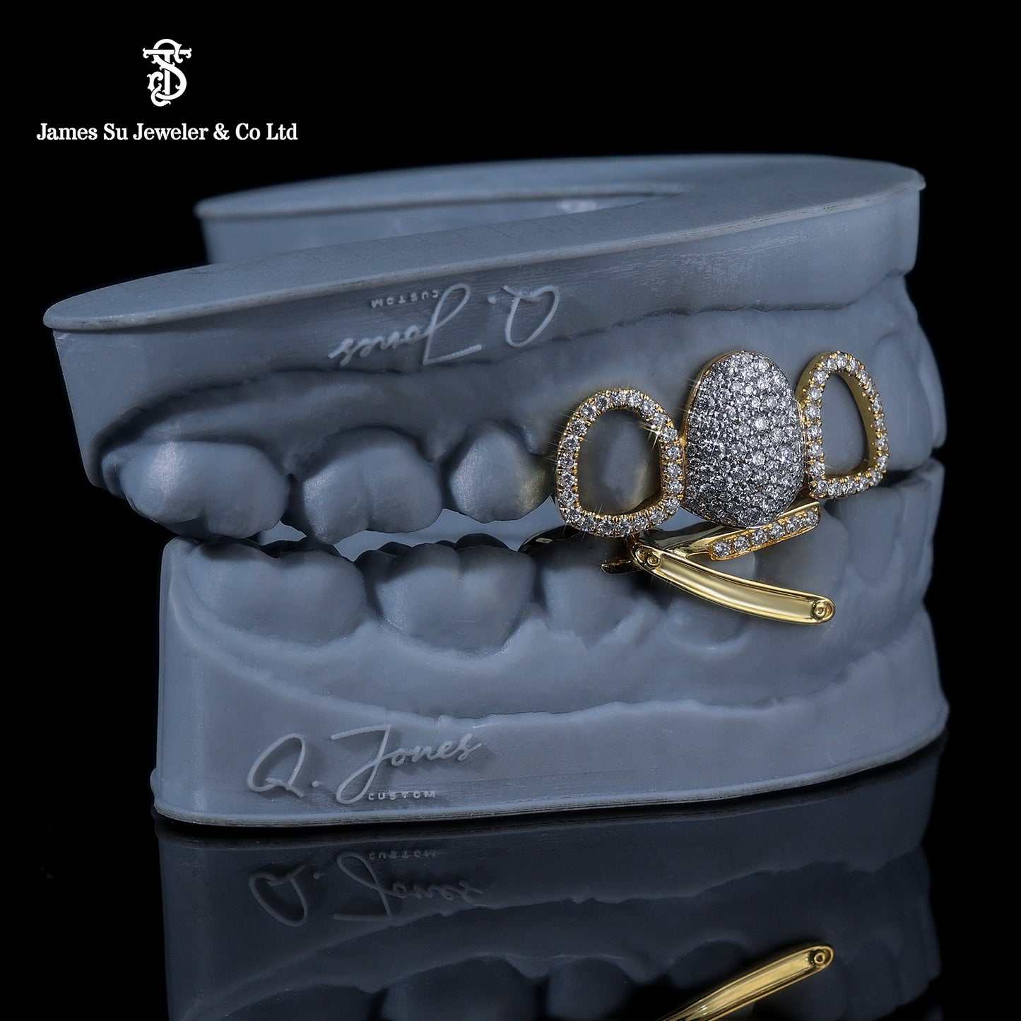 Custom Iced Out Butterfly Grillz | Hip Hop Tooth Jewelry