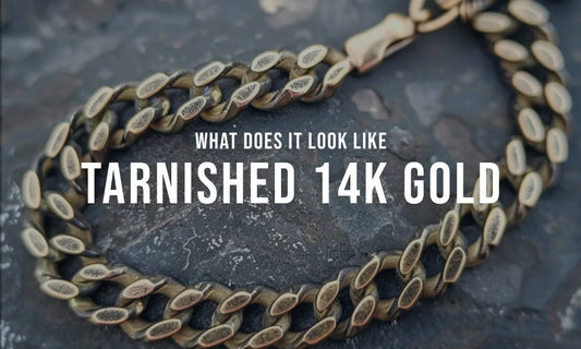 What Does Tarnished 14k Gold Look Like?