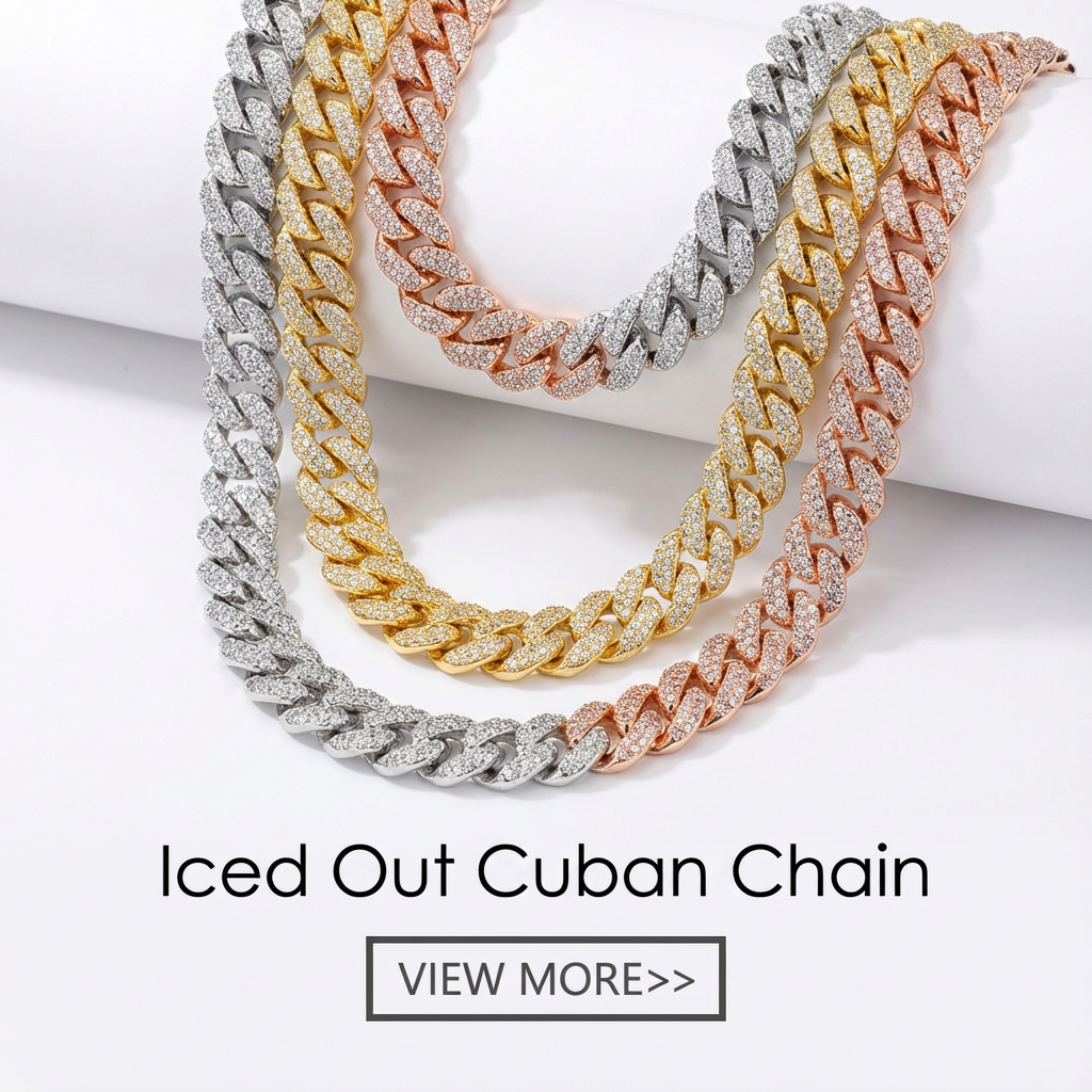 Iced Out Cuban Chain