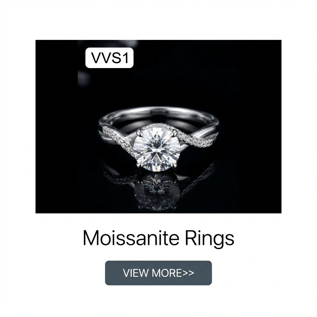 Moissanite Ring