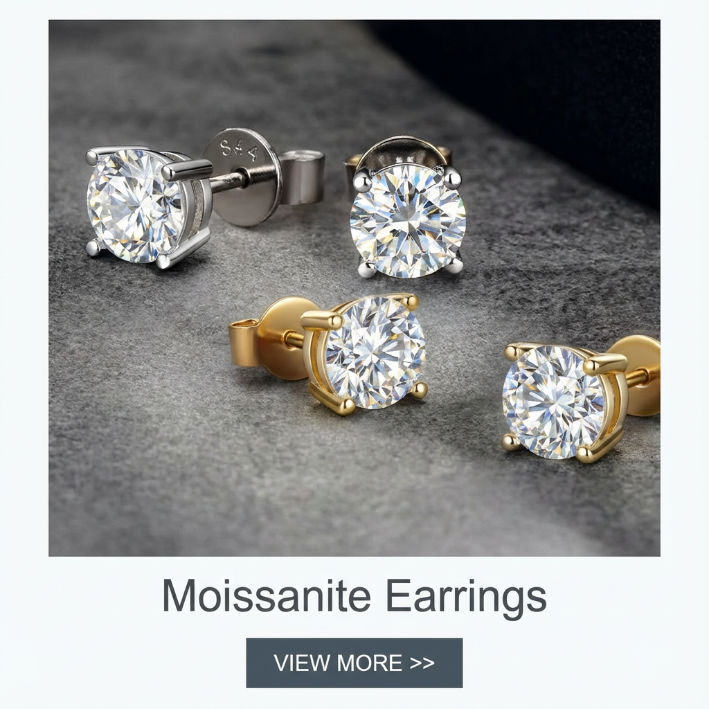 Moissanite Earrings