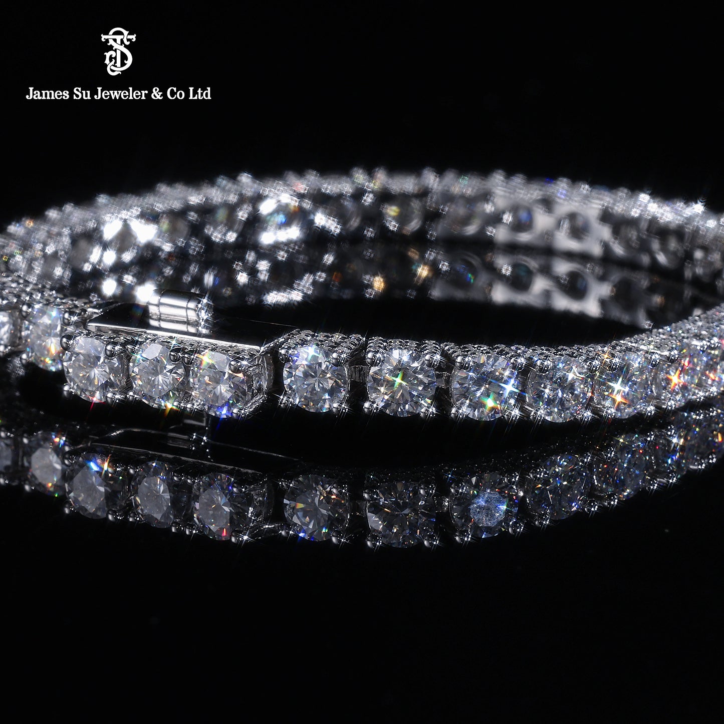 Classic Iced Out Tennis Bracelet | Hip Hop Bling Jewelry