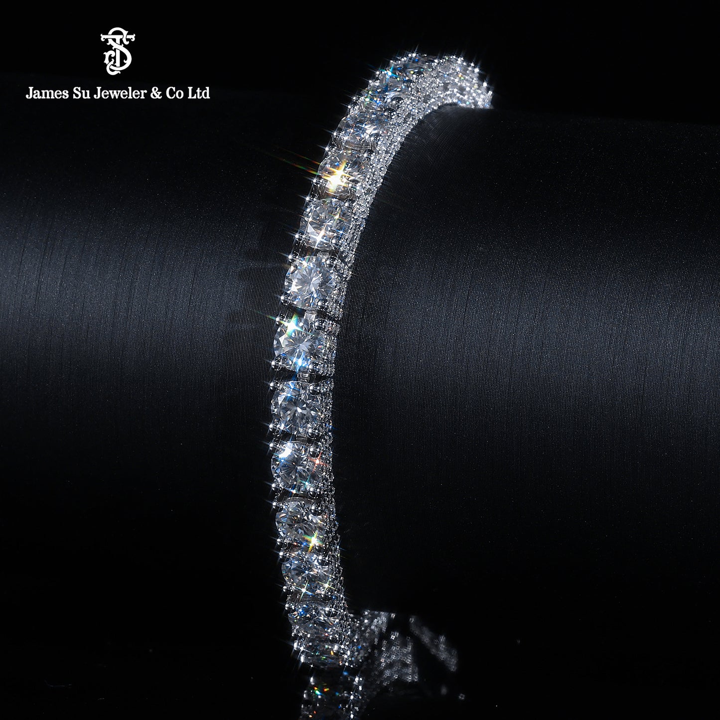 Classic Iced Out Tennis Bracelet | Hip Hop Bling Jewelry