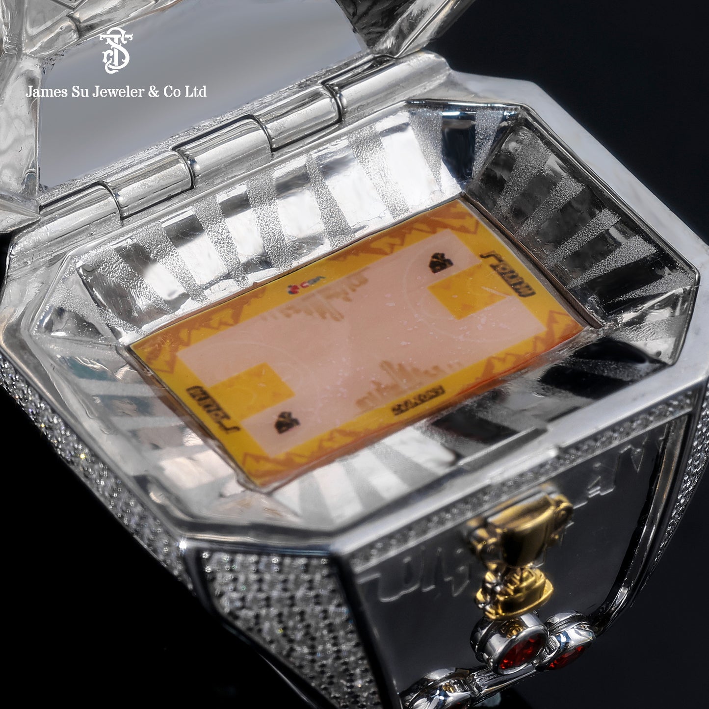 Custom CBA Iced Out Championship Ring - Hip Hop Bling