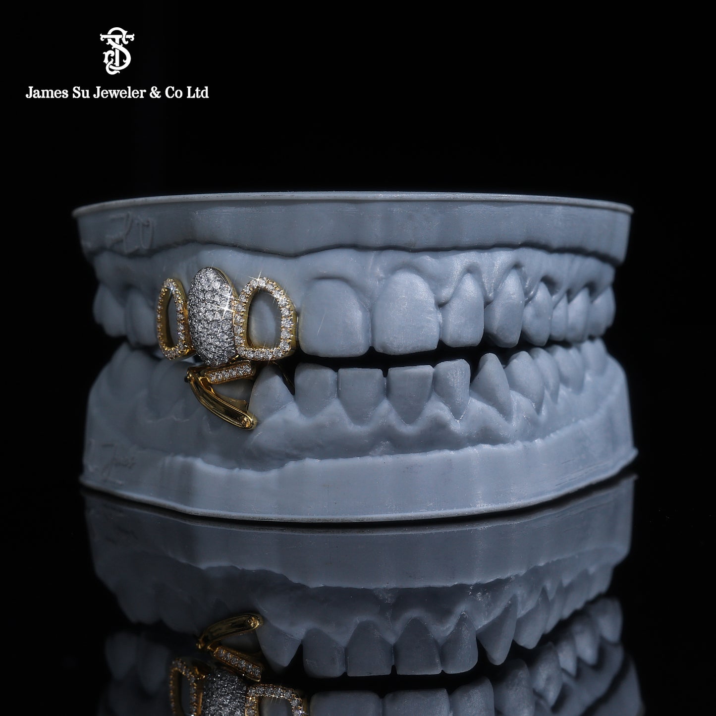 Custom Iced Out Butterfly Grillz | Hip Hop Tooth Jewelry