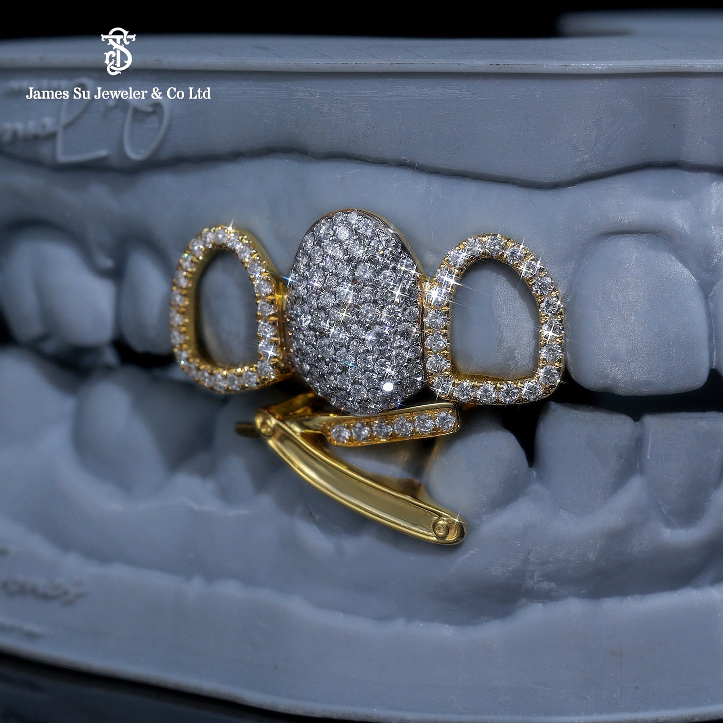 Custom Iced Out Butterfly Grillz | Hip Hop Tooth Jewelry