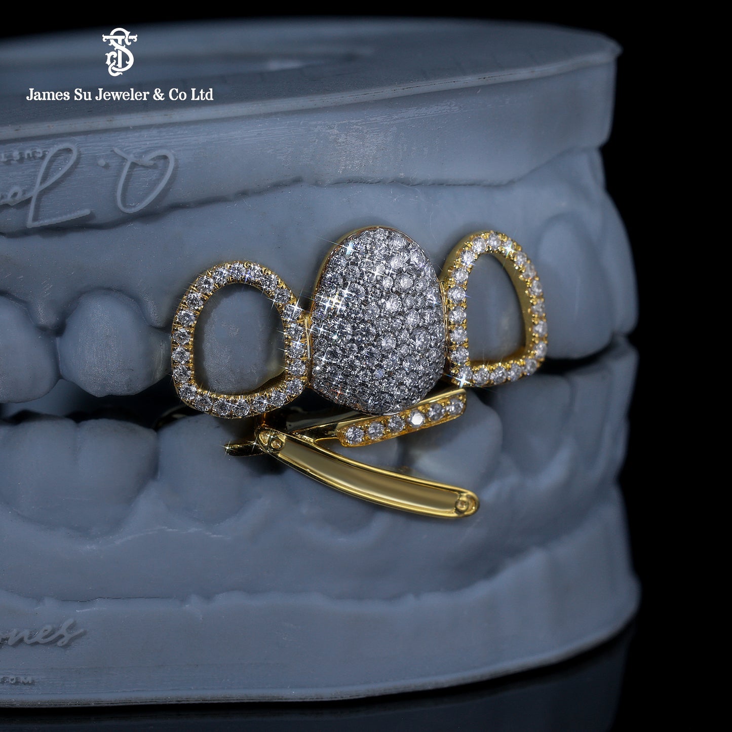 Custom Iced Out Butterfly Grillz | Hip Hop Tooth Jewelry