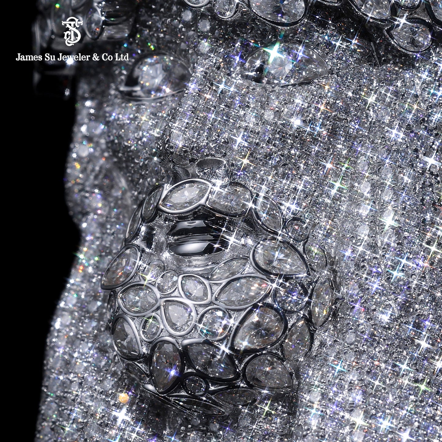 Masterpiece Iced Out Jesus Head Pendant | Hip Hop Luxury