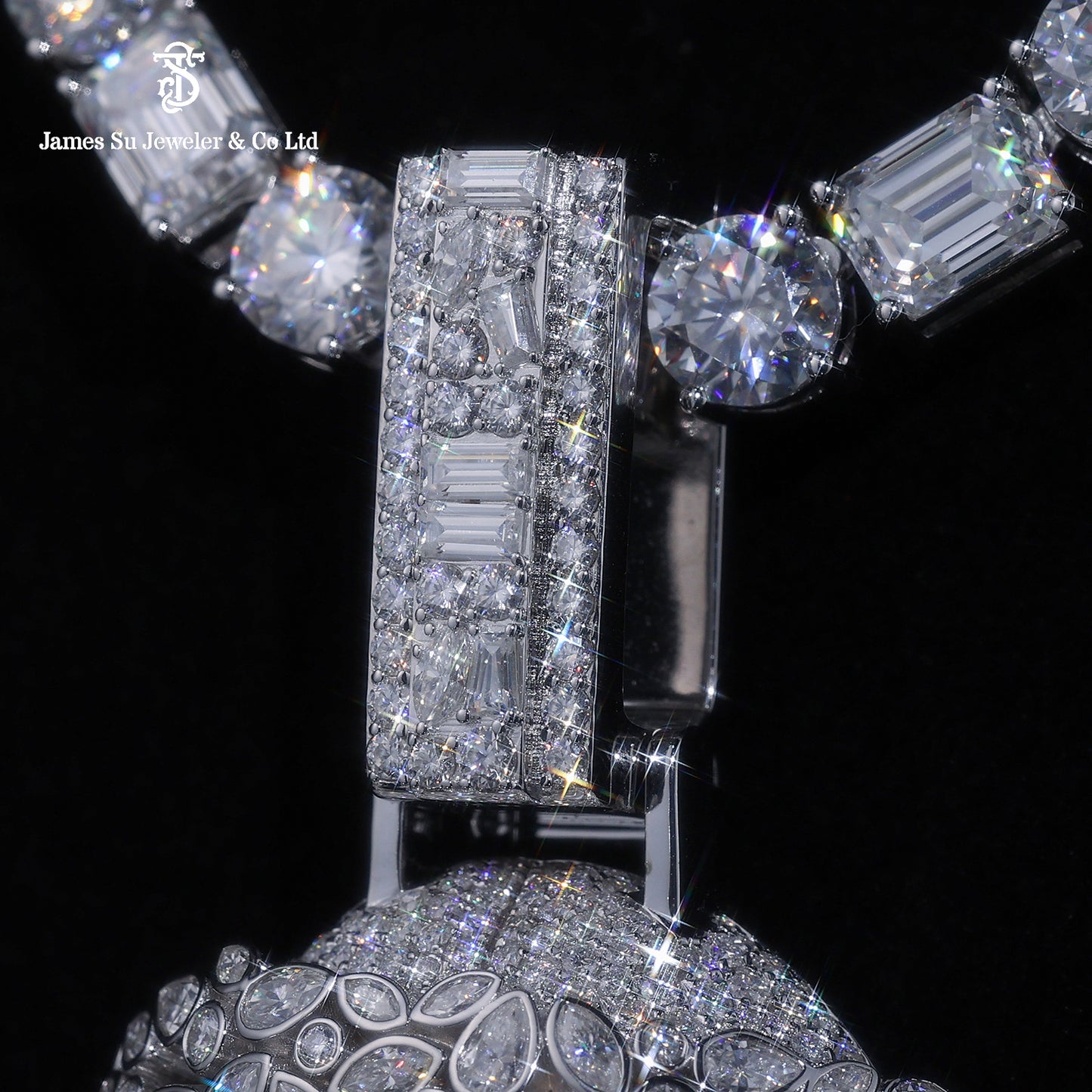 Masterpiece Iced Out Jesus Head Pendant | Hip Hop Luxury