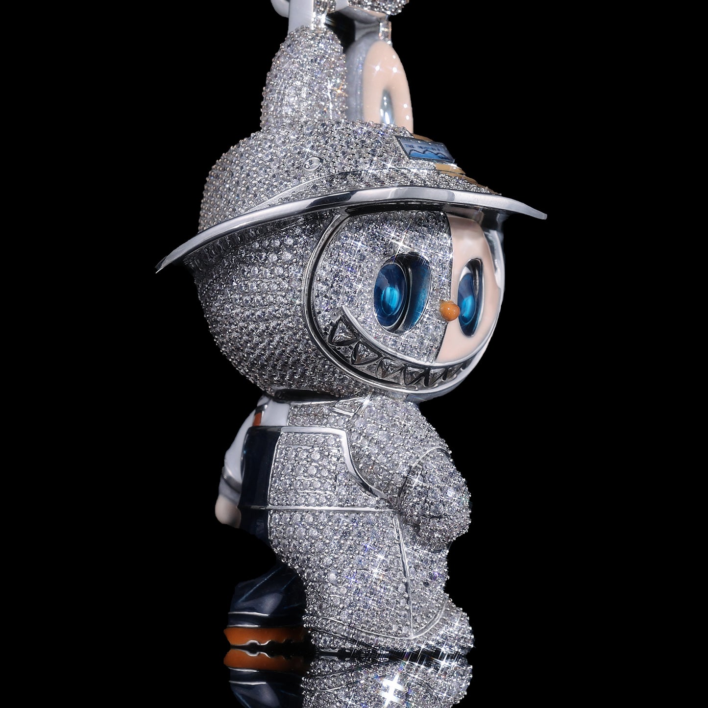 Exclusive Iced Out Labubu Pendant | Hip Hop Bling Jewelry