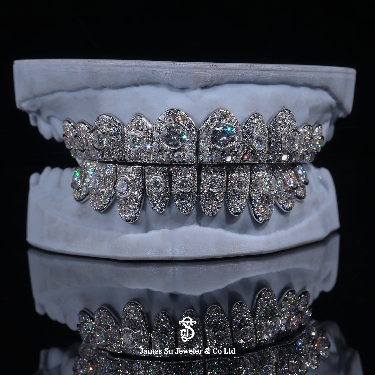 Ultimate Fully Flooded Masterpiece Grillz | Hip Hop Luxury