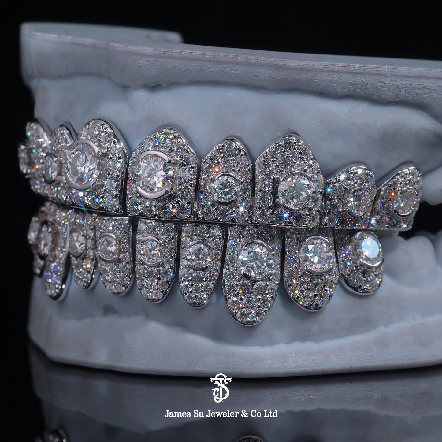 Ultimate Fully Flooded Masterpiece Grillz | Hip Hop Luxury