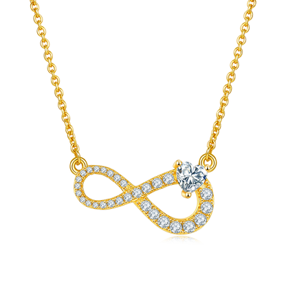 VVS1 Custom Wholesale Moissanite Pendant Necklace for Women ODM OEM K019A