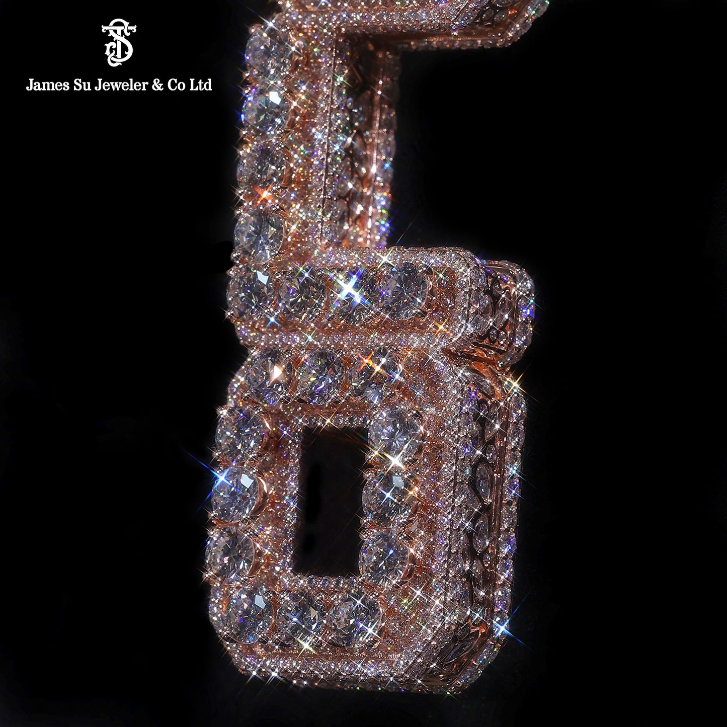 Custom Iced Out SOLO Pendant | Hip Hop Bling Jewelry