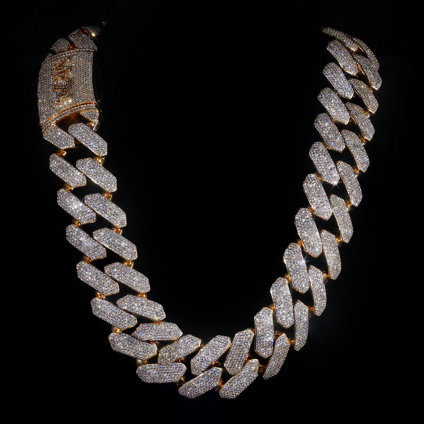 Iced Out Gorilla King Pendant & Cuban Link Chain | Hip Hop Bling