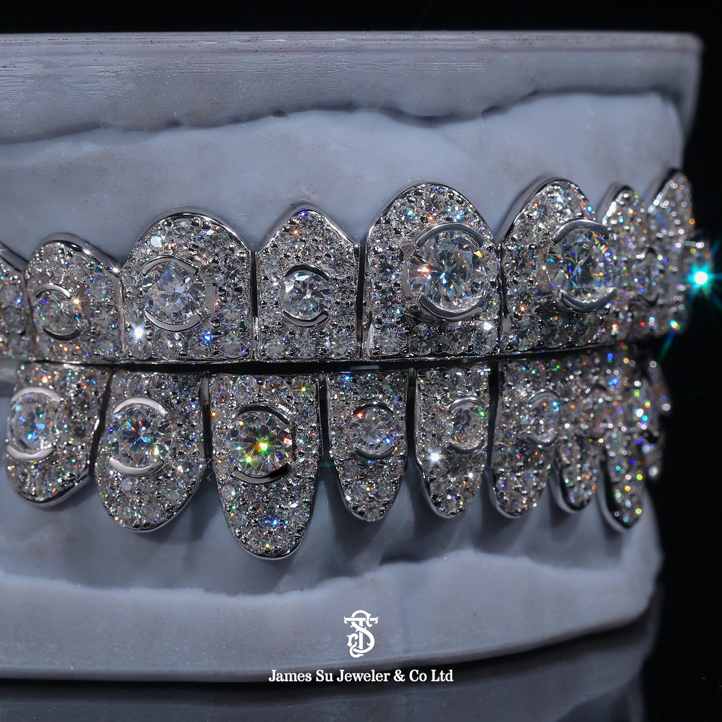 Ultimate Fully Flooded Masterpiece Grillz | Hip Hop Luxury