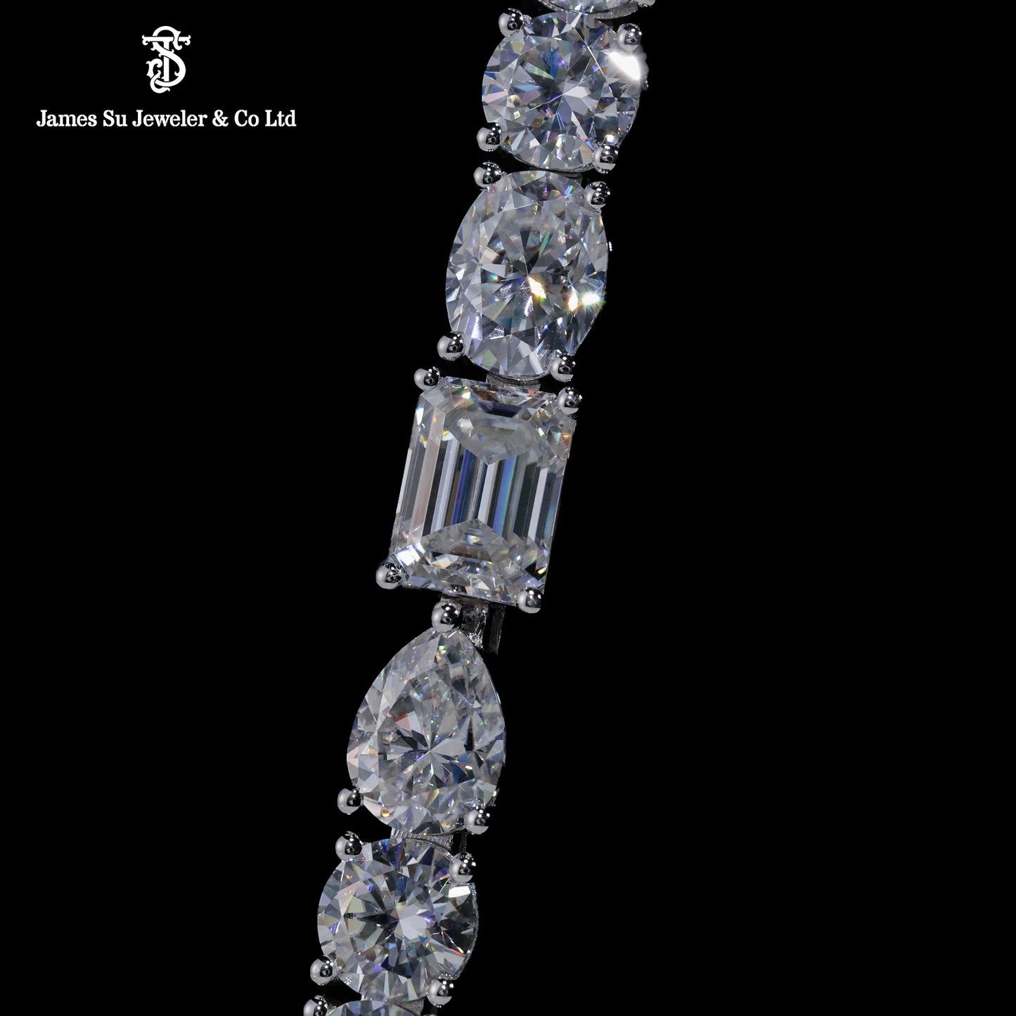 Iced Out Multi-Shape Diamond Cross | Luxury Hip Hop Pendant