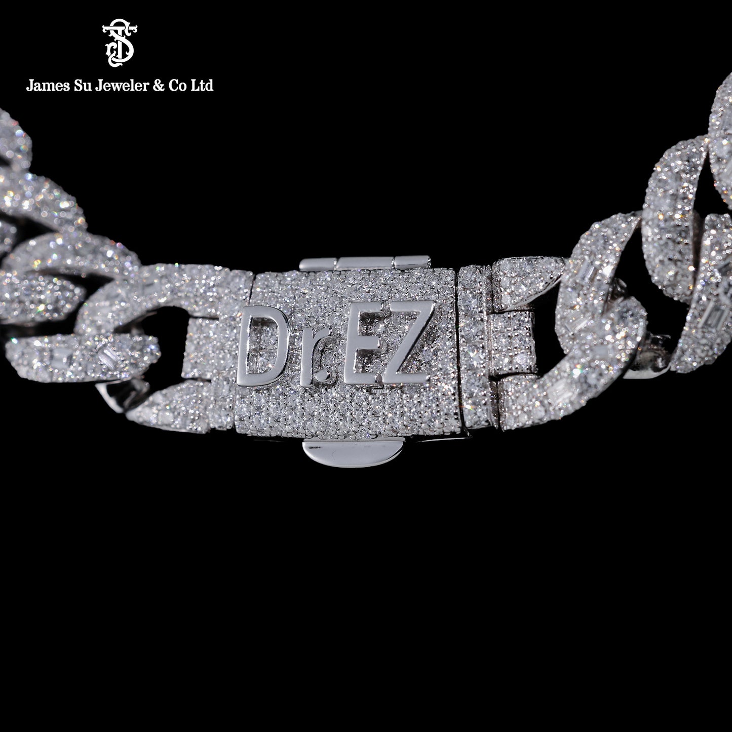 Custom Iced Out Cuban Link Chain | Bespoke Dr. EZ Jewelry