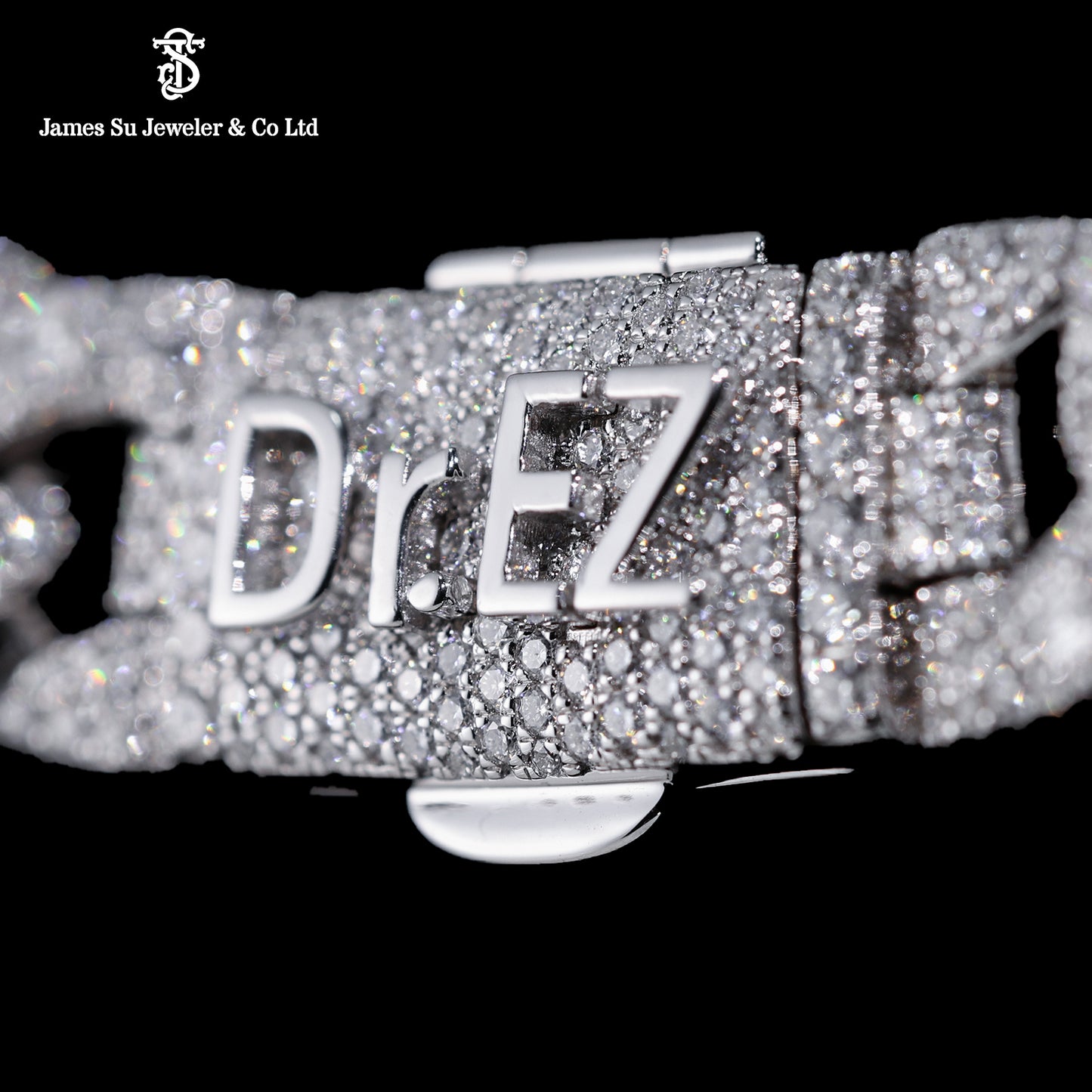 Custom Iced Out Cuban Link Chain | Bespoke Dr. EZ Jewelry