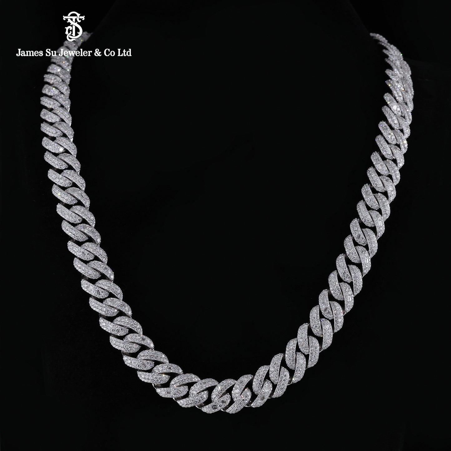 Custom Iced Out Cuban Link Chain | Bespoke Dr. EZ Jewelry