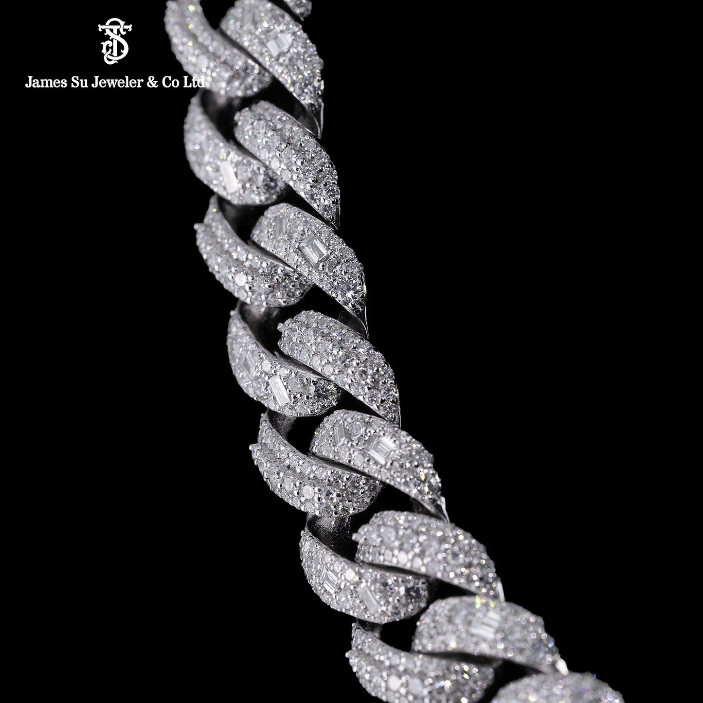Custom Iced Out Cuban Link Chain | Bespoke Dr. EZ Jewelry