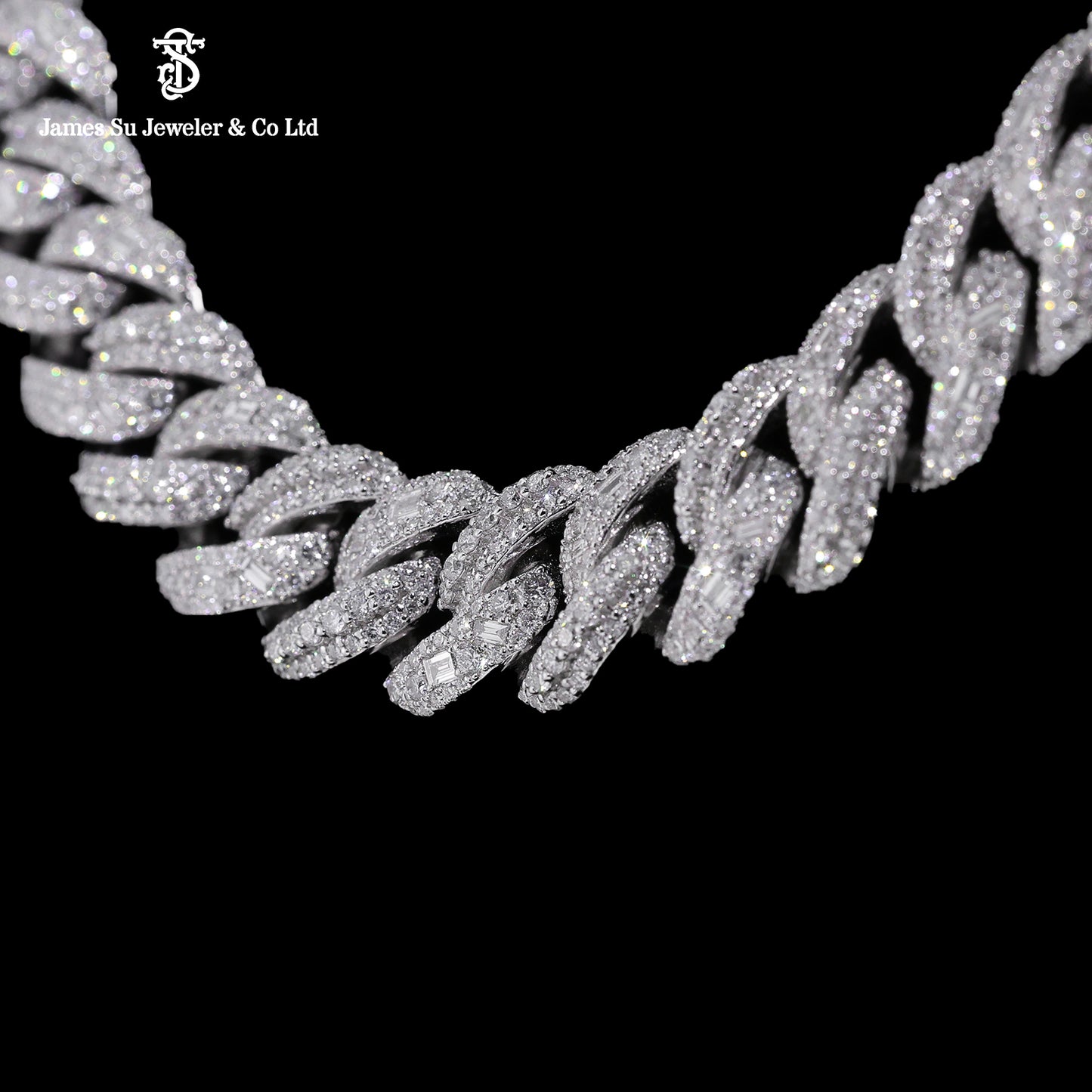 Custom Iced Out Cuban Link Chain | Bespoke Dr. EZ Jewelry