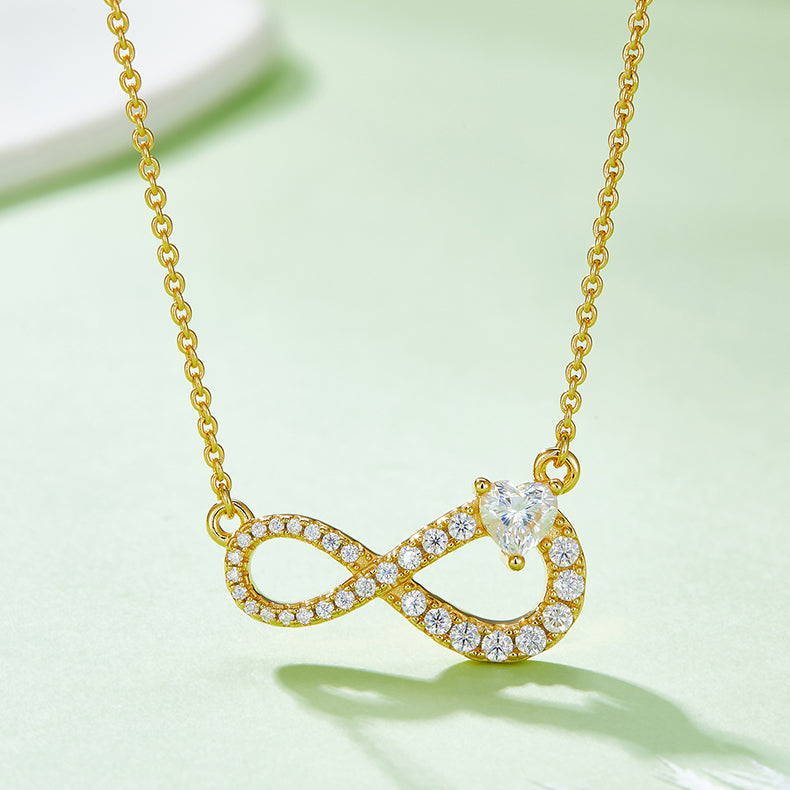 VVS1 Custom Wholesale Moissanite Pendant Necklace for Women ODM OEM K019A