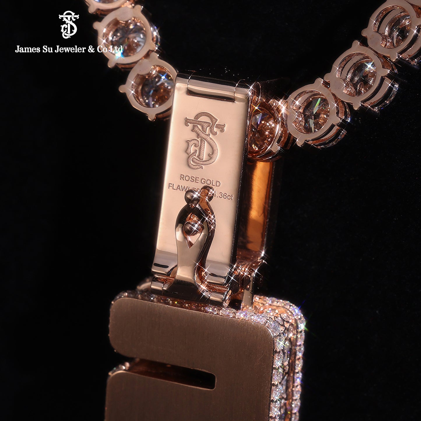 Custom Iced Out SOLO Pendant | Hip Hop Bling Jewelry